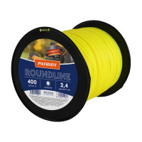 Леска Roundline (2.4 мм; 400 м; круглая; желтая) PATRIOT 240-400-1 805201021