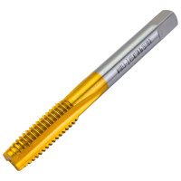 Метчик M10x1,5 HSS M2 TiN прямой компл. ПрофОснастка №157 арт. 50311027