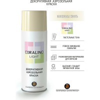 Декоративная аэрозольная краска CORALINO LIGHT Слоновая кость CL1011