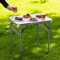 Складной алюминиевый стол PALISAD Camping 600х450х250/590 мм, столешница МДФ 69582