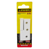Дверная разъемная петля STAYER Master цвет белый правая 65 мм 37613-65-2R