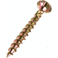 Конструкционный шуруп ЕВРОПАРТНЕР для дерева с фрезой потай ж/п Torx 20, 4.0х35 25шт T2 0649 1