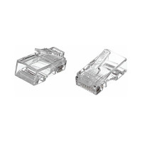 Коннекторы VCOM RJ-45 /8P8C/ для UTP кабеля 5 категории / упаковка по 20 шт./ VNA2200-1/20