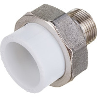 Комбинированная муфта VALFEX PP-R белая, разъем 32х3/4 дюйма НР 10156220 127-0226