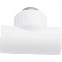 Комбинированный тройник VALFEX PP-R белый, 25х3/4 дюйма НР 10128025 127-0526