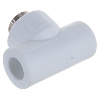 Комбинированный тройник VALFEX PP-R белый, 20х3/4 дюйма НР 10128120 127-0524