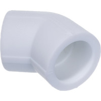 Угольник VALFEX PP-R белый, 25х45° 10107025 127-0566