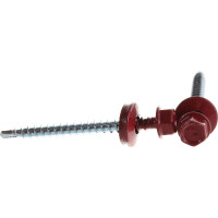 Кровельный саморез КРЕП-КОМП 4,8x51 RAL3003, красный рубин 150шт ск513003ф