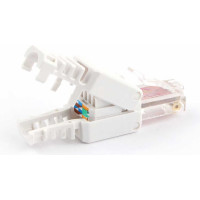 Быстрозажимной штекер Cablexpert RJ-45 8P8C ручной, категория 5e и 6 LK-8P8C