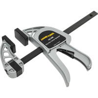 Быстрозажимная струбцина для работы одной рукой UNIQ TOOL алюминиевая, 350 кг., 150mm UTC150A