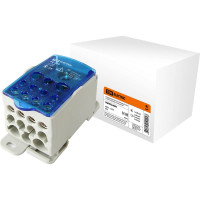 Распределительный блок TDM ELECTRIC на DIN-рейку РБ-250 1П 250А 1х120/2x35 5x16 4x10 SQ0823-0004