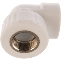 Комбинированный угольник VALFEX PP-R белый, 32х3/4 дюйма ВР 10125132 127-0590