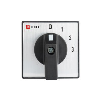 Кулачковый переключатель EKF PROxima ПК-1-101 32А 1P «0-1-2-3» pk-1-101-32
