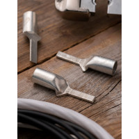 Штифтовой медный луженый наконечник EKF НШМЛ-70-7-25, 10шт. nshml-70-7-25