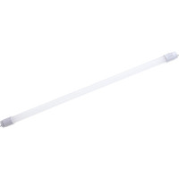 Лампа светодиодная General Lighting Systems GLT8F-600-10-4000-M, 10Вт, 840Лм, 230В, цоколь G13, колба Т8 (трубка), 600х28мм, 4000К - нейтральный белый свет 654200
