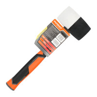Черно-белая киянка PATRIOT RMF-680BW с фибергласовой рукояткой, 680г 350001116