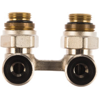 Угловой узел Watts нижнего подключения радиаторов ECK 10001886