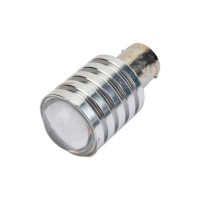 Автолампа диод SKYWAY S25 12V 1 LED диод BA15s 1-конт Синяя Противотуманные, стопы, задний ход, S08201042