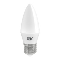 Лампа IEK LED C35 свеча 7 Вт 230 В 3000К E27 LLE-C35-7-230-30-E27