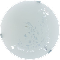 Светильник Элетех Нежность 250 НПБ 01-60-130 М15 ИУ матовый белый/клипсы штамп металлик 1005205636