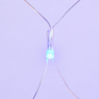 Светодиодная сетка Uniel ULD-N2520-240/DTA BLUE IP20 с контроллером, 7938