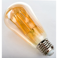 Светодиодная лампа VOLTEGA Колба ST64 GOLD 6W Е27 2800К 5526