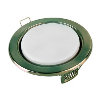 Встраиваемый светильник General Lighting Systems GX53, 108х38мм, античный зеленый, IP20, 10шт GCL-10GX53-H38-GA 689190