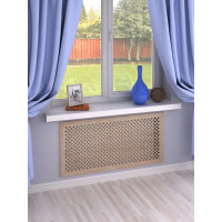 Экран для радиатора Стильный Дом Готико 90х60 см, дуб сонома v545905