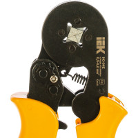 Клещи для обжима IEK КО-04Е 0.5-6.0кв.мм квадрат TKL10-D4