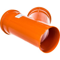 Тройник для наружной канализации RTP D 110х110 мм, 45 град 36512