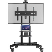 Кронштейн стойка для телевизора 50-86 ONKRON Black TS1881