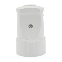Кабельная розетка TDM ELECTRIC 2П без заземления, 10А, 250B, белая SQ1806-0129