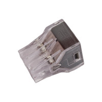 Соединительная клемма СВЕТОЗАР 4-х проводная, 400В, 24А, 0,75-2,5мм2, 2шт 49170-4