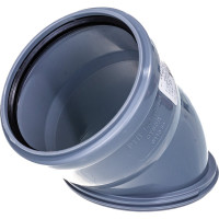 Универсальный отвод RTP 110 мм, серый 36695