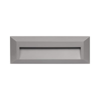 Светодиодный светильник Jazzway PST/W S230080 3Вт 4000К IP65 накладной для подсветки стен и ступеней фасадный серый 5005594