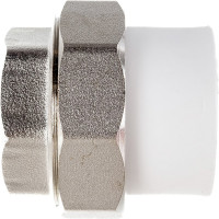 Комбинированная муфта СТМ ПЛАСТ PP-R, разъемная, с внутренней резьбой, DN 25х3/4" CPRF2534