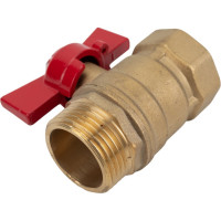 Шаровой кран для воды ОПТИМА 1" г/ш бабочка SOFMB001