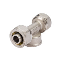 Тройник СТМ внутренняя резьба, 16х1/2х16 CTF01612