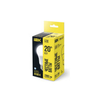 Лампа IEK LED A60 20Вт 230В 6500К E27 LLE-A60-20-230-65-E27