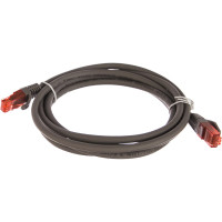 Шнур NIKOMAX U/UTP 4 пары, категория 6a, 2хRJ45/8P8C, серый, 2м NMC-PC4UA55B-ES-020-C-GY