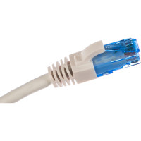 Шнур NIKOMAX U/UTP 4 пары, категория 6, 2хRJ45/8P8C, белый, 0,3м NMC-PC4UE55B-003-C-WT
