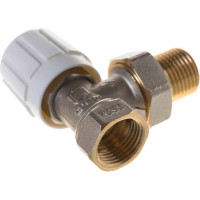 Регулирующий клапан для радиатора СТМ ТЕРМО ручной, угловой, 1/2 CARAVH12