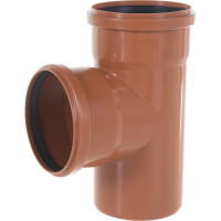 Канализационный тройник АТЛАС ПЛАСТ 90 градусов DN 110 нар. SPNCT90110110