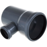 Канализационный переходной тройник АТЛАС ПЛАСТ 90 градусов DN 110х50 SPCT90110050