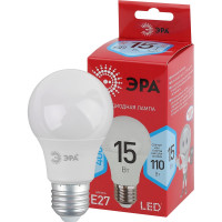 Светодиодная лампа ЭРА LED A6015W840E27 R, груша, 15 Вт, нейтральный, E27 Б0046356