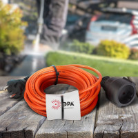 Силовой удлинитель ЭРА UPx-1-2x1-10m в бухте без заземления 10м 1 розетка ПВС 2х1мм, Б0046805