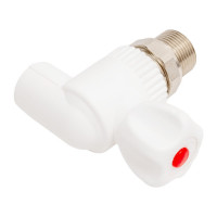 Шаровой угловой кран для радиатора СТМ PP-R DN ПЛАСТ 20х3/4" CPRL2034