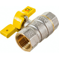 Шаровой кран для газа СТМ ГАЗ 1/2", г/г, бабочка CGFFB012