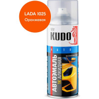 Эмаль автомобильная ремонтная KUDO Оранжевая 1025 KU-4094