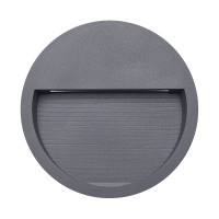 Светодиодный светильник FERON DH203 5W, 4000K, IP65, круг, серый 41176